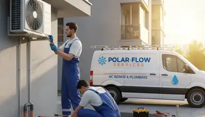Licensed plumber repairing pipes in Chicago IL home for Five Star Cooling plumbing services